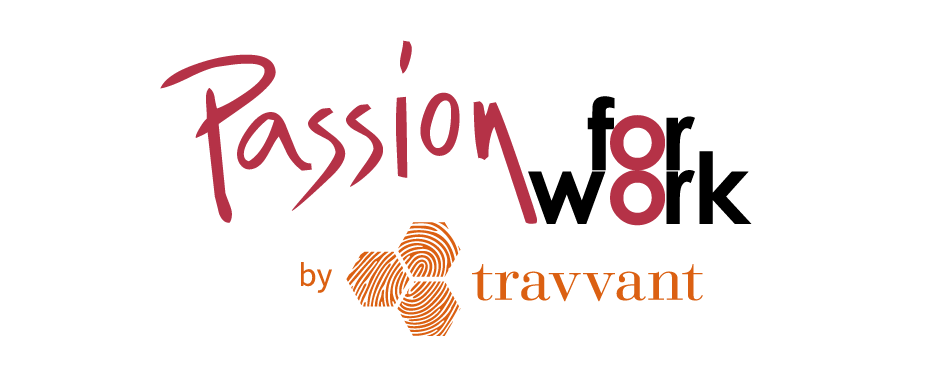 Logo passion for work by Travant